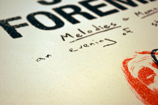 Melodies & Memories Limited Edition Screen Print