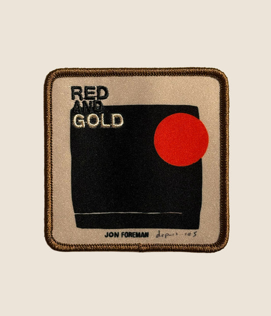Jon Foreman - Red & Gold Patch