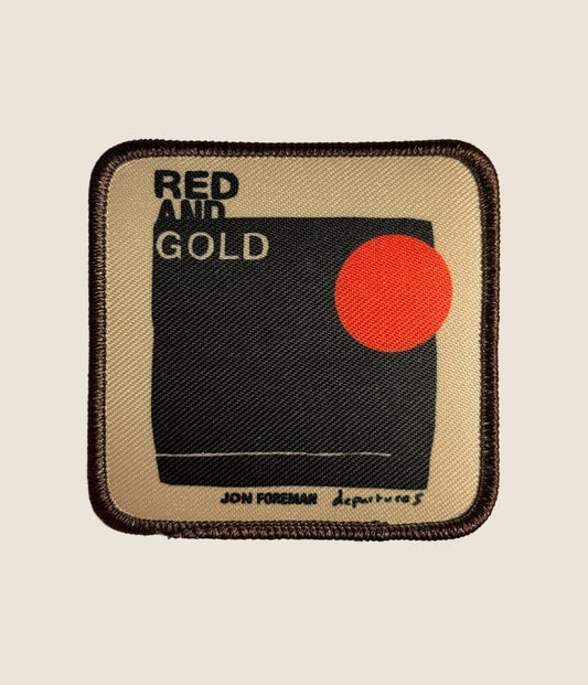 Jon Foreman - Red & Gold Patch