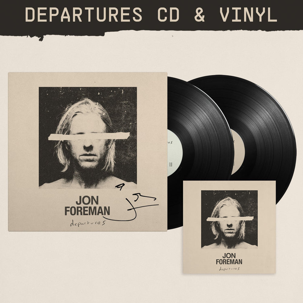 Departures CD & Vinyl Bundle – Jon Foreman